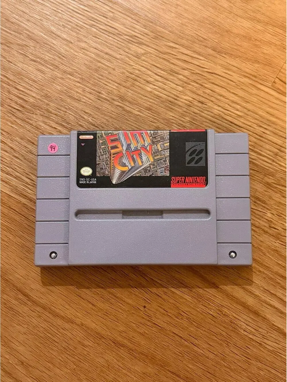 SimCity for Super Nintendo